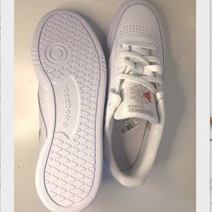 Reebok Women's Club C 85 White Leather Shoes